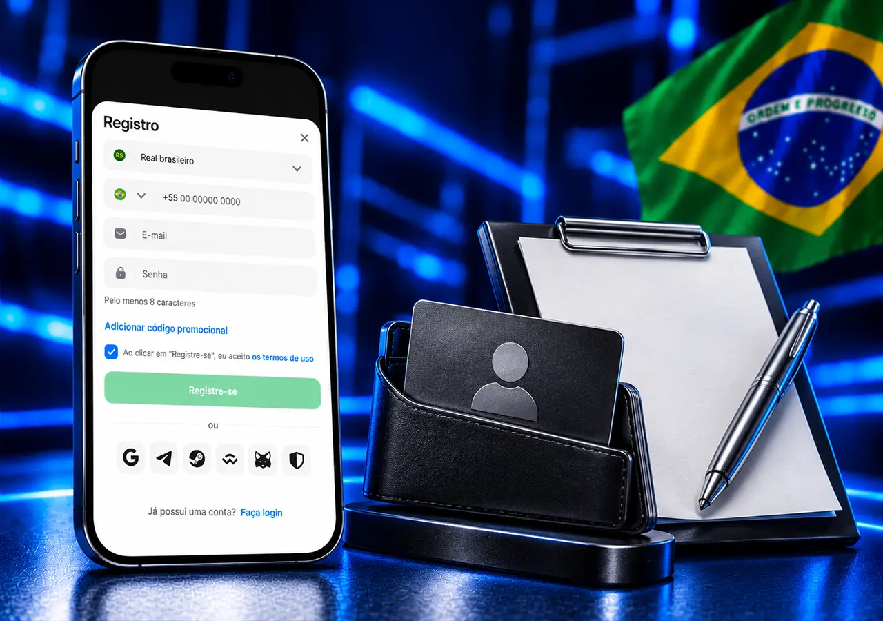 Informações necessárias para o preenchimento do formulário de registro