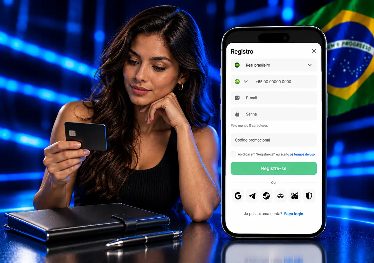 Sequência de preenchimento e envio dos dados do novo usuário